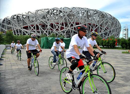 鈥湹吞夹卸 <wbr>骑行中国鈥 <wbr>2011 <wbr>北京鈥斈诿晒藕袈妆炊 <wbr>4+2草原之旅骑行活动在京启动