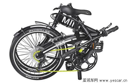 MINI设计出品折叠自行车 轻量化易携带字号纳米体育(图1)